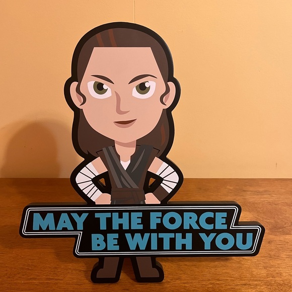 Star Wars Sign "May The Force Be You" - Picture 2 of 6